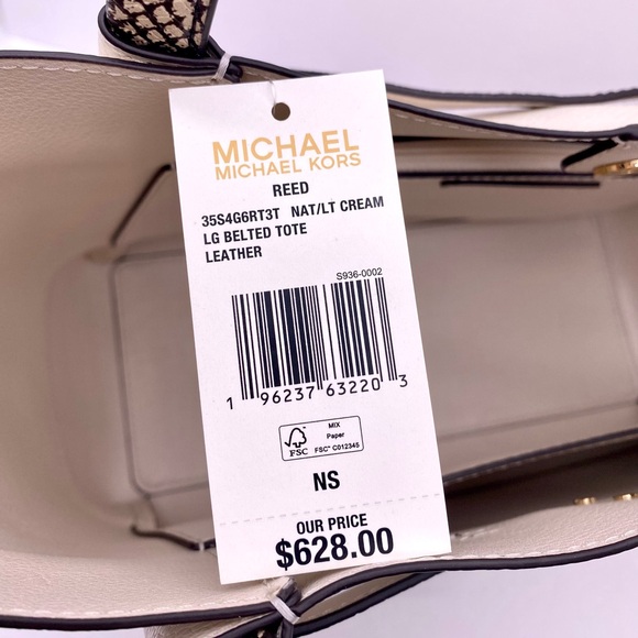 Michael Kors Reed Large Tote Bag And Wallet Set - Picture 12 of 13